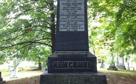 Nankivell, Susan (1801-1877) - Tombstone at Mount Pleasant Cemetery