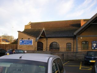 Oadby UM Chapel, eastern end of extension, 18.12.2017 Oadby, Harborough Road United Methodist Chapel, Leicestershire