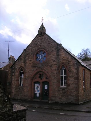 UMFCCH~1 UMFC Chapel, Chapel Street, Appleby, Westmorland, facade, 27.10.2013