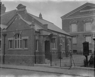 Loughborough, Woodgate MNC Wesley Chapel the schoolroom at Woodgate Methodist New Connexion chapel, Loughborough | provided by Philip Thornborow