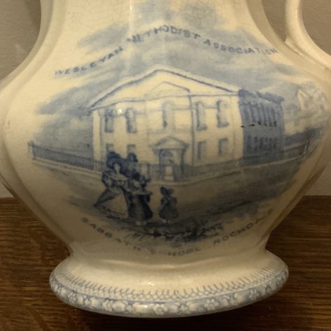 19th Century Milk Jug of Baillie Street Methodist Church Rochdale