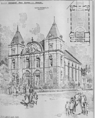 Armley United Methodist Free Church | The Building News, 1898