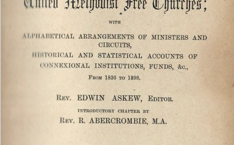 Free Methodist Manual 1899