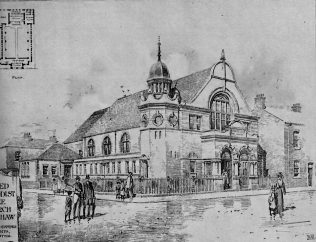 United Methodist Free Church, Openshaw | The Building News, 1904