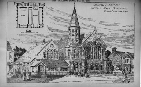 Waverley Park Methodist New Connexion chapel and schools