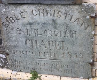 Siloam Bible Christian  Methodist Church Foundation stone