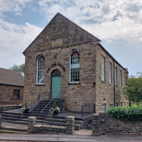 Dronfield UMFC front front view of Dronfield United Methodist Free Church | Chris Hill September 2023