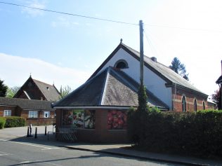Gosberton former UMC The ex Wesleyan can be seen in the background | D Secker