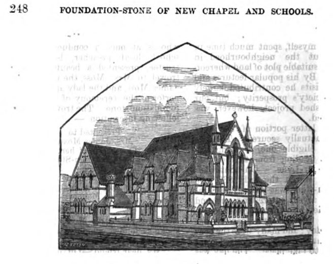 Manchester, Ashton New Road Methodist New Connexion chapel Lancashire