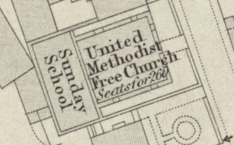 Devons Road, Poplar, United Free Methodist Church Chapel, Greater London, formerly Middlesex