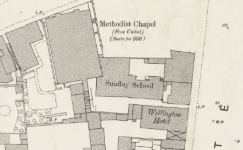 Lincoln, Silver Street United Methodist Free Church chapel, Lincolnshire
