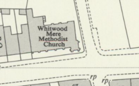 Castleford, Whitwood Mere United Methodist Free Church chapel