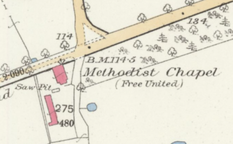Glentworth United Methodist Free Church chapel