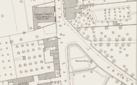 Belper, Green Lane, Salem Wesleyan Reform chapel Derbyshire