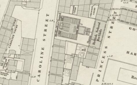 Leeds Caroline Street, Park Wesleyan Methodist Association chapel, Yorkshire