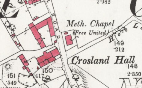 Crosland Moor, Blackfootmoor Road Wesleyan Reform chapel, Yorkshire