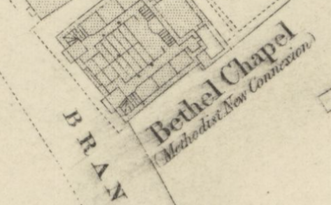 Hunslet Branch Street, Bethel Methodist New Connexion chapel