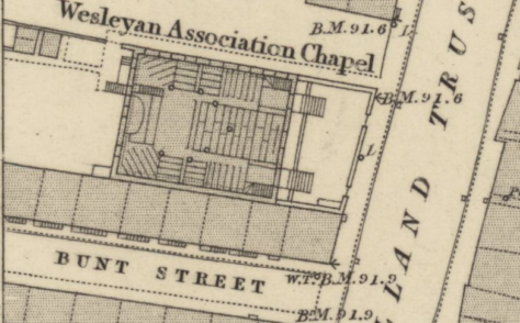 Leeds Holbeck Meadow Road Tabernacle Wesleyan Methodist Association chapel