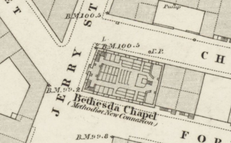 Leeds Jerry Street, Bethesda Methodist New Connexion chapel