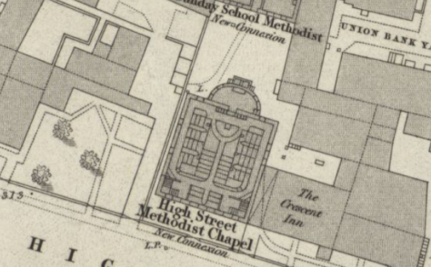 Huddersfield High Street Methodist New Connexion Chapel (1814)