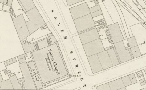 South Shields Salem Street Wesleyan Methodist Association chapel