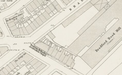 Manchester Beswick Street Wesleyan Methodist Association chapel